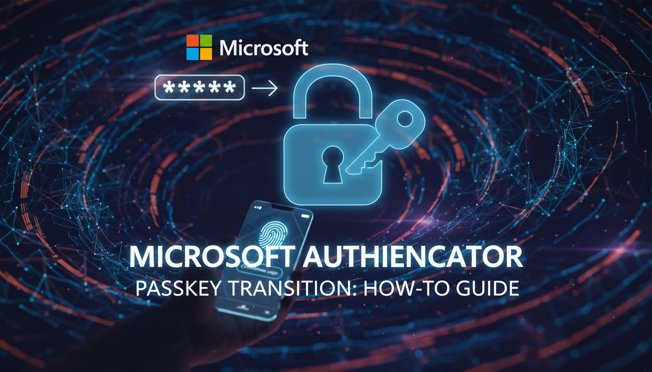The End of Passwords? How to Master the Microsoft Authenticator Passkey Transition