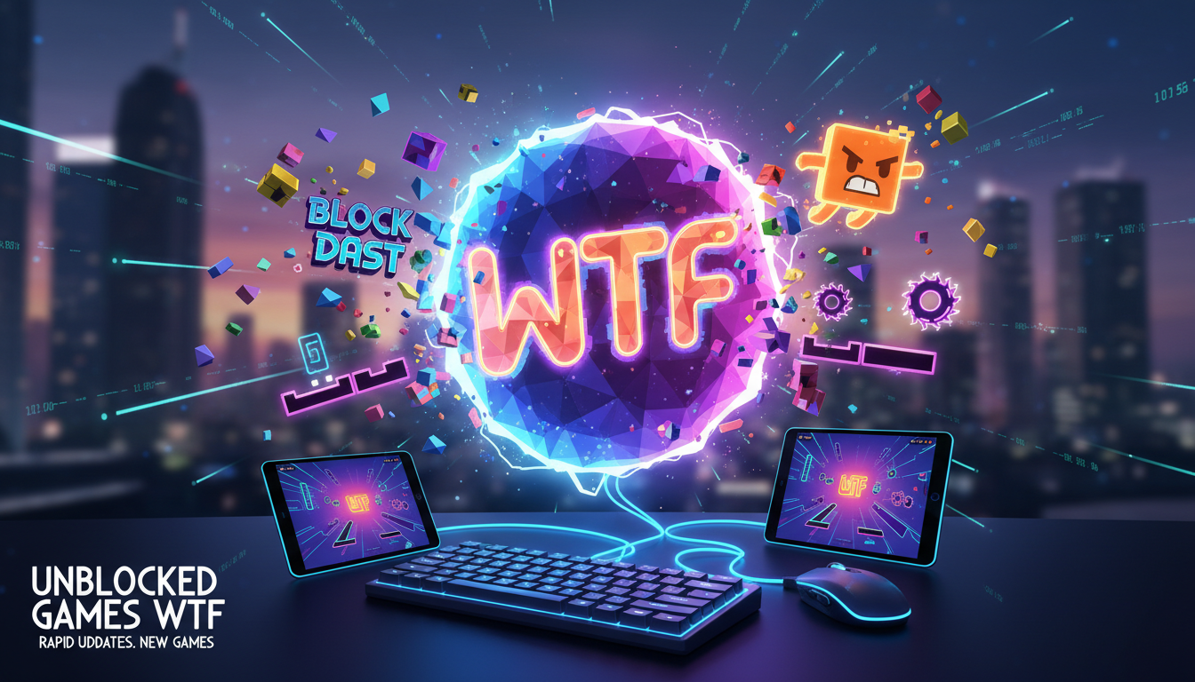Unblocked Games WTF: The Ultimate Guide to Playing Block Blast and Geometry Dash at School
