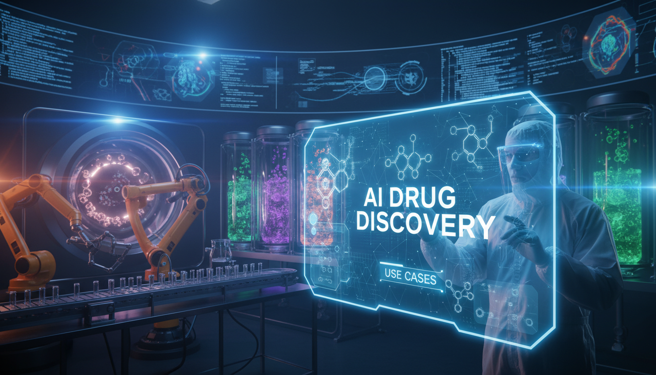 5 Practical AI in Drug Discovery Use Cases Transforming Pharma (2026 Guide)