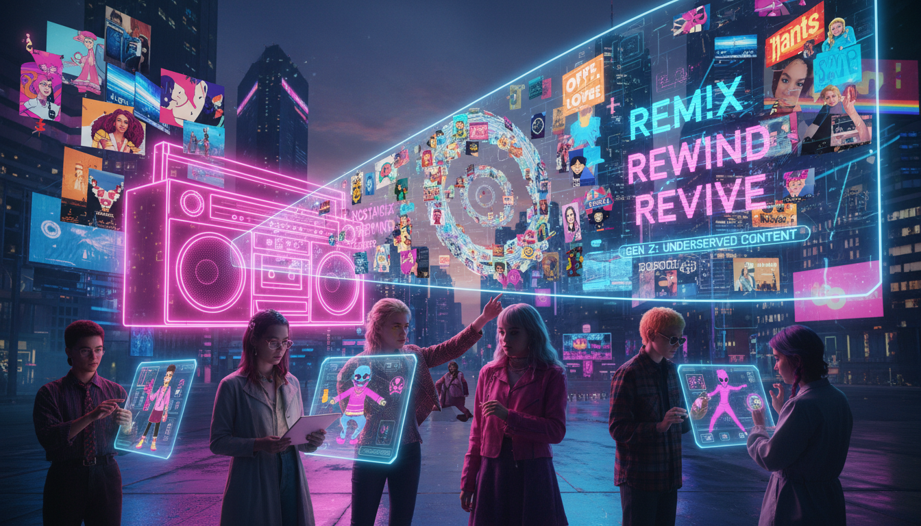 Nostalgic Remix Marketing Strategy: Reviving Brand IP for Gen Z