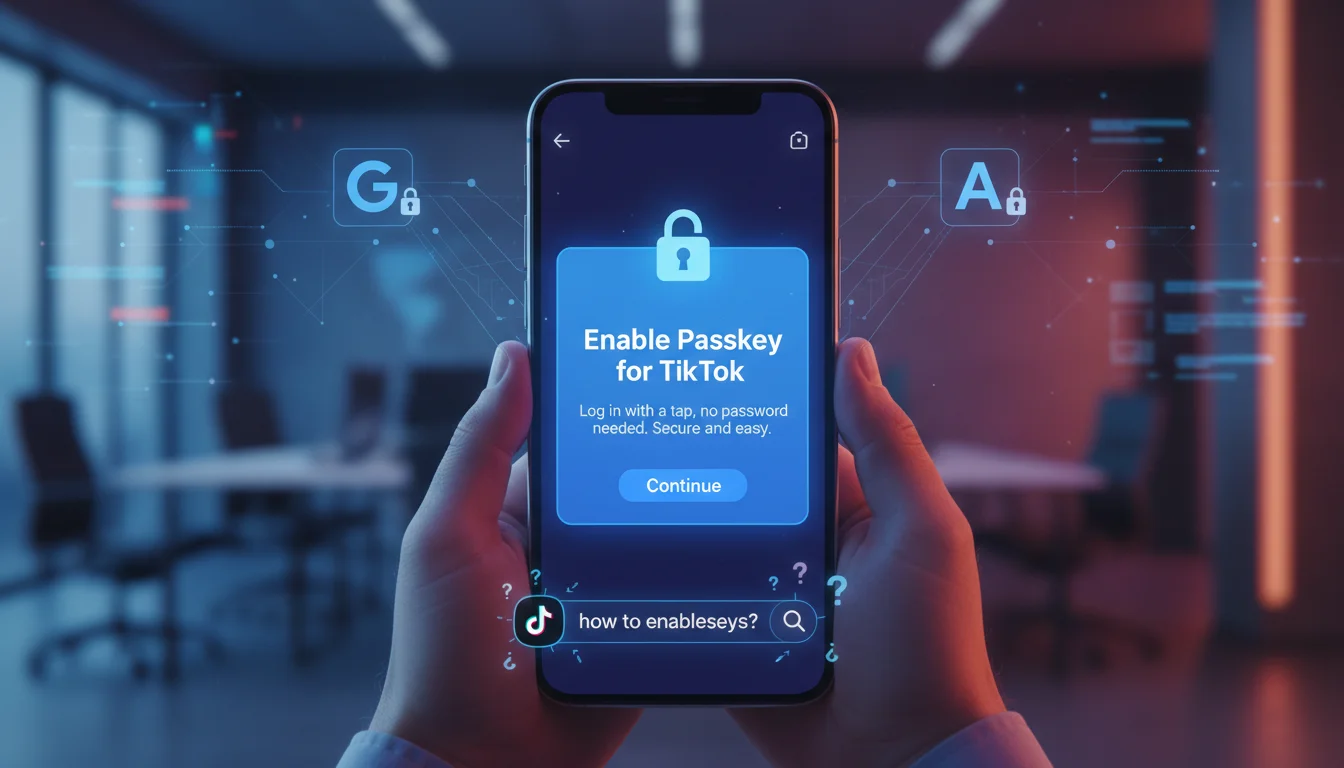 How to Enable Passkeys on TikTok: The Ultimate Security Guide (2026)