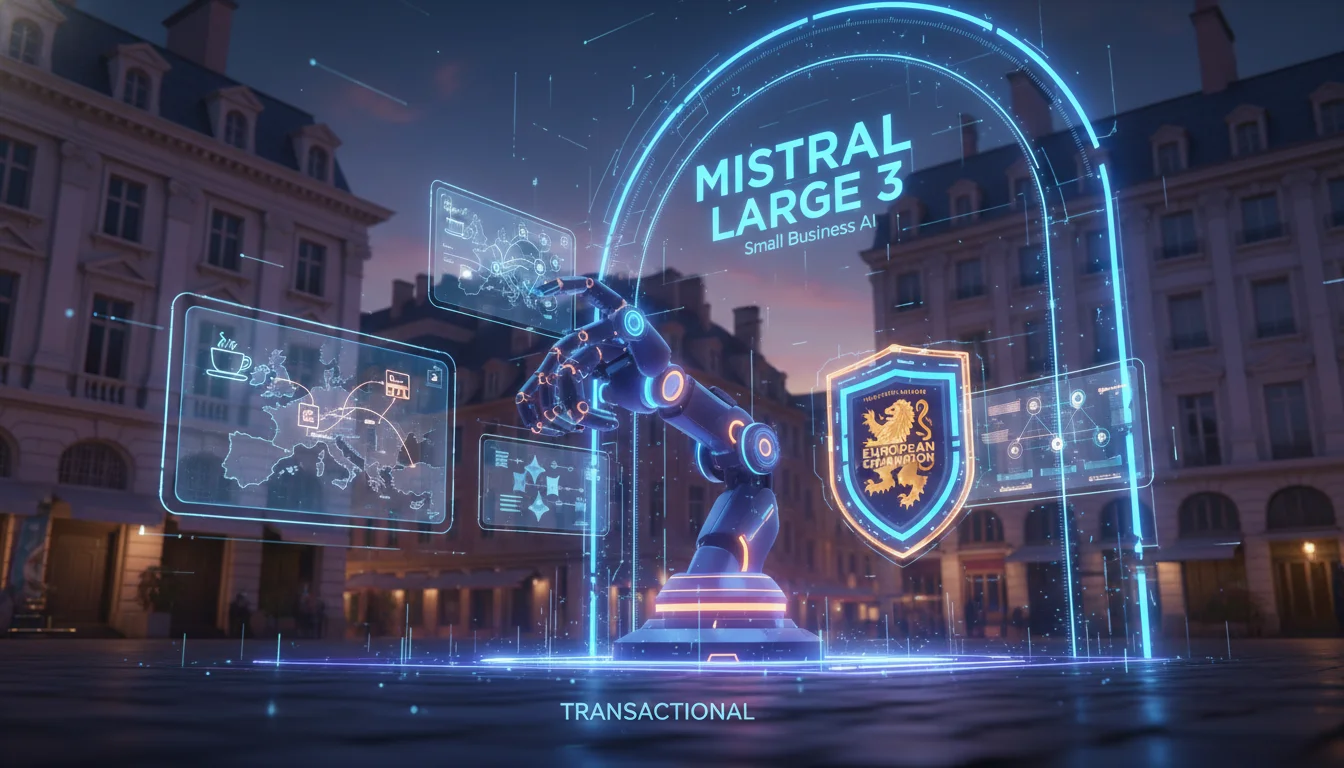 Mistral Large 3: The European AI Champion for Small Business Agentic Workflows