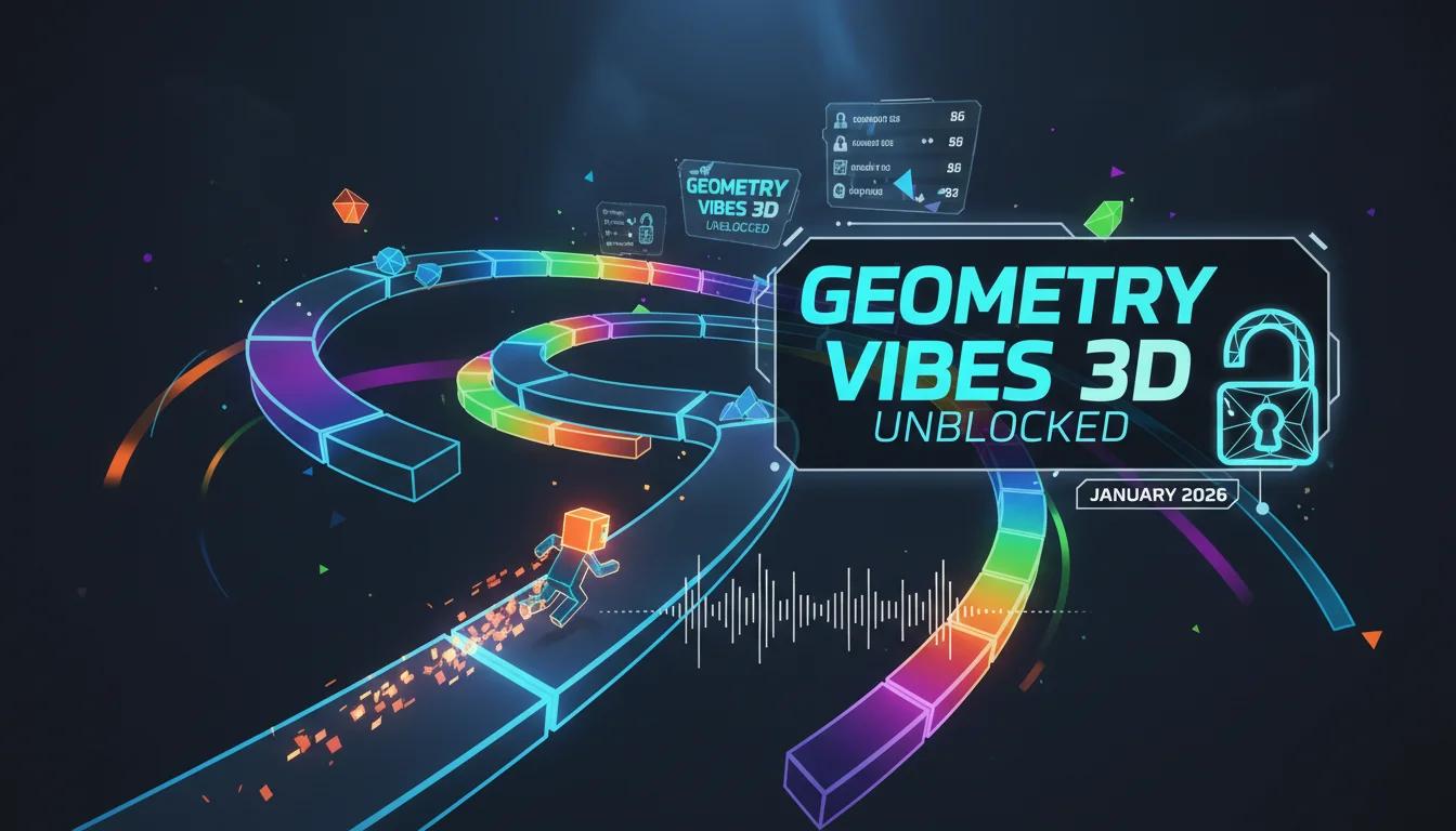 Geometry Vibes 3D Unblocked: The Ultimate Guide to the 2026 Rhythm Game Phenomenon