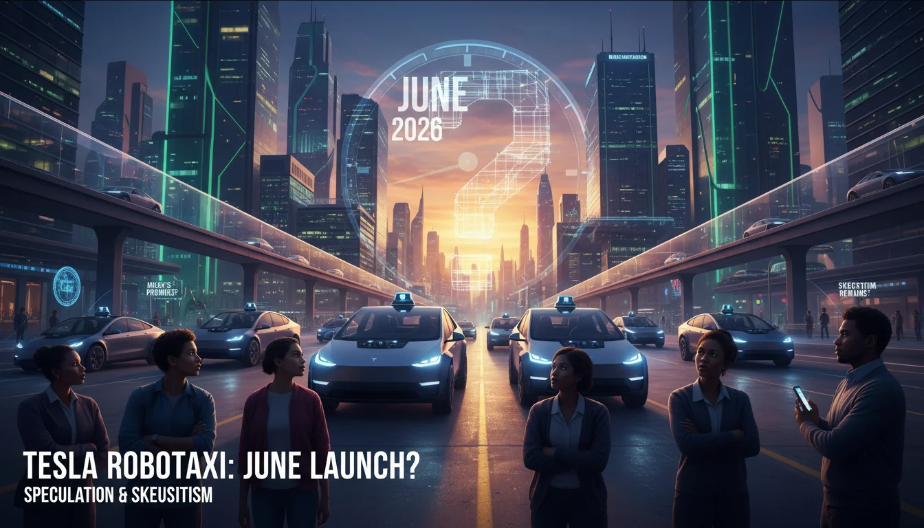 Tesla Robotaxi June Launch Date: Is the Mid-2026 Promise Real?