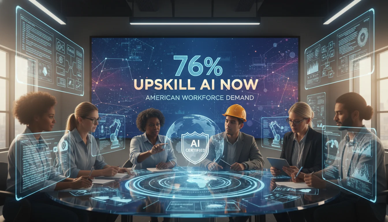 AI Upskilling for American Workers: The Ultimate Guide to Training & Certification (2025)