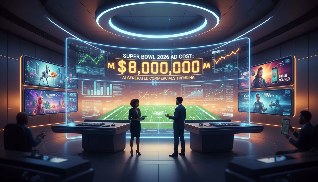 Super Bowl 2026 Commercials Cost $8 Million: The AI Ad Revolution Explained
