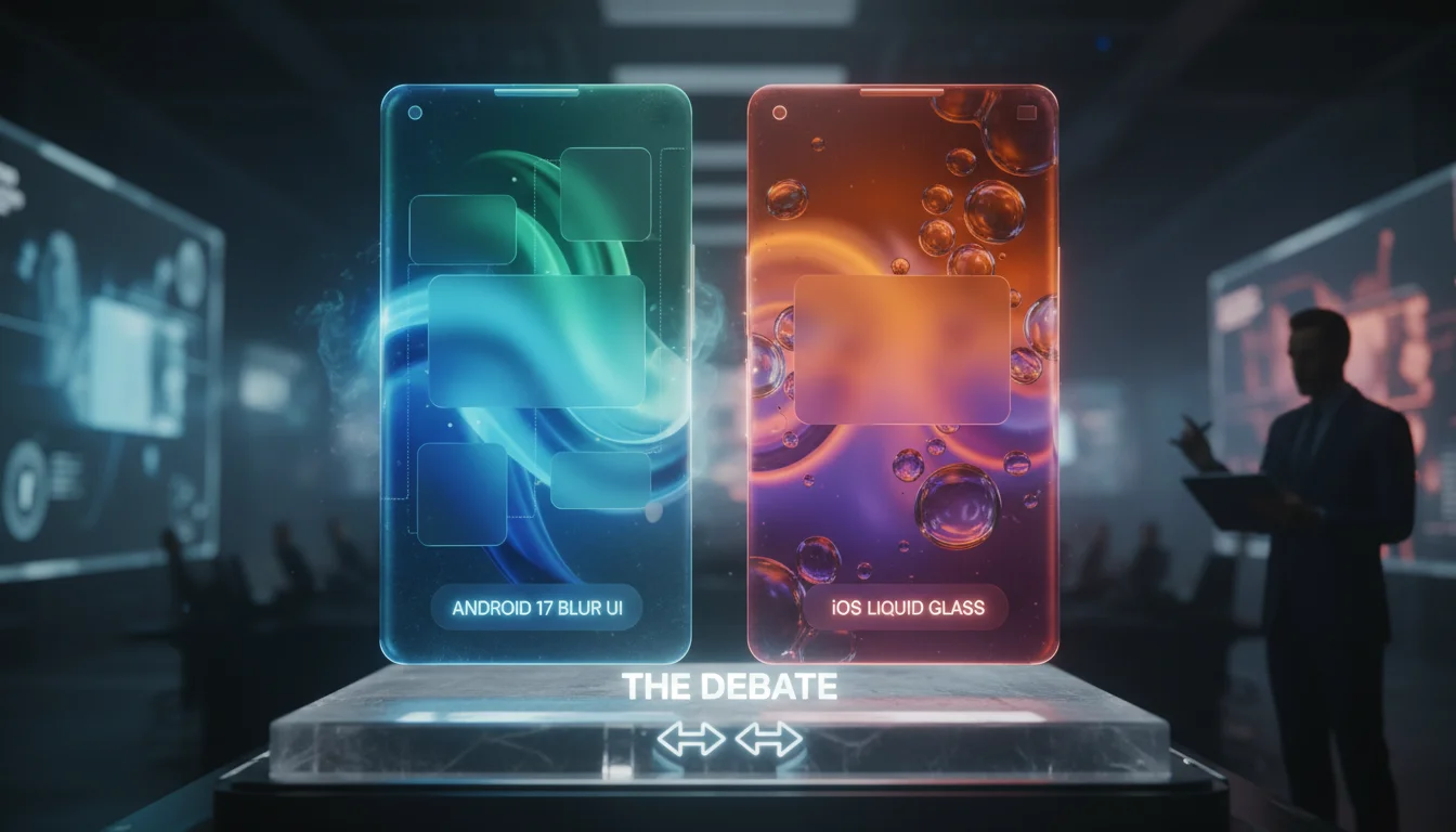 Android 17 Blur UI vs iOS: The Battle for Digital Depth and Aesthetics