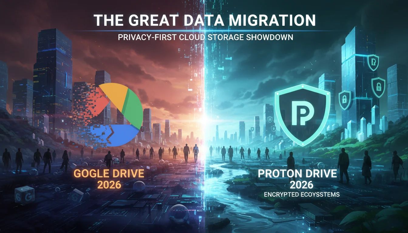 Proton Drive vs Google Drive 2026: The Ultimate Privacy Showdown