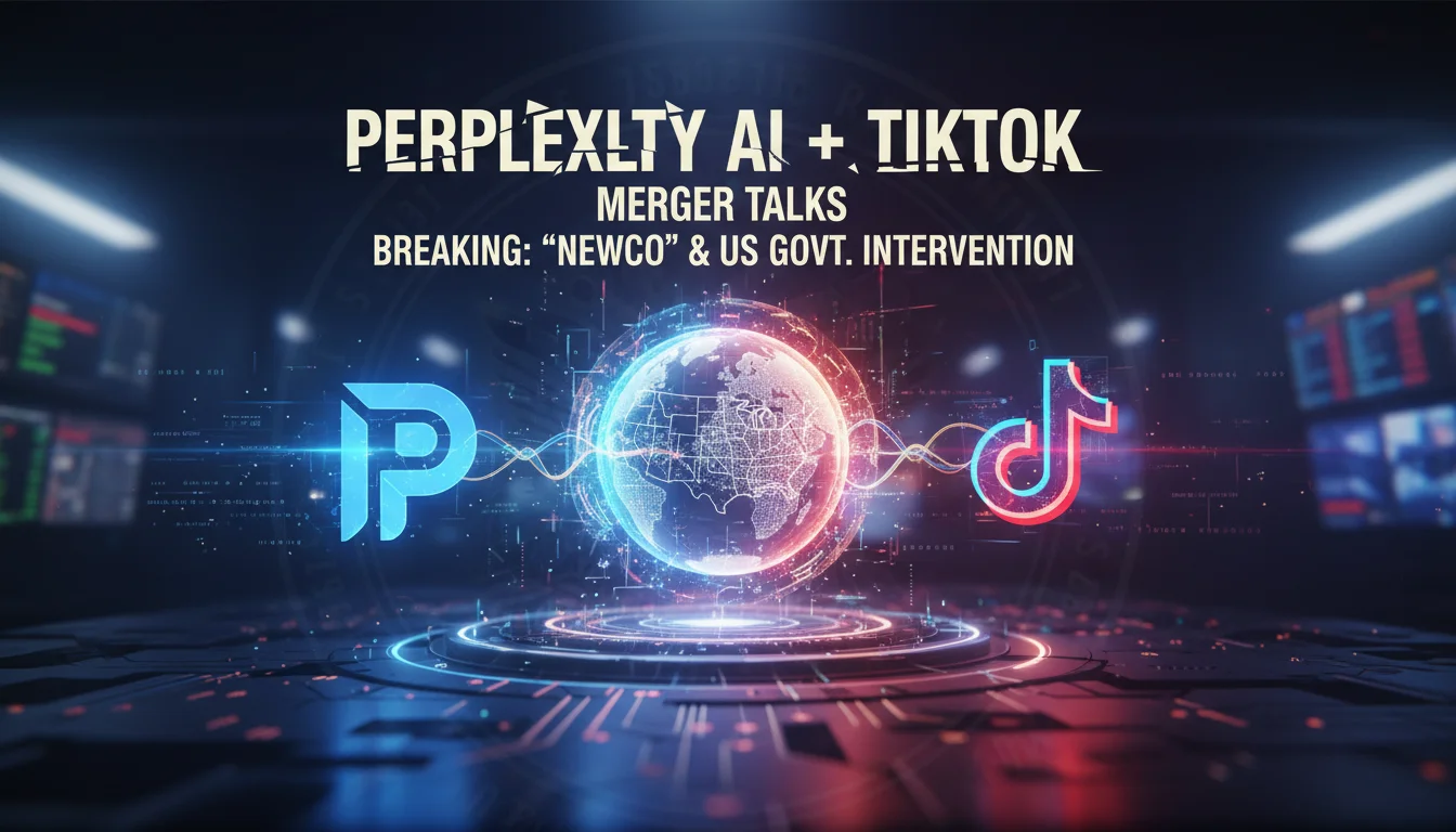 Perplexity AI TikTok Merger: The ‘NewCo’ Deal That Could Save the App