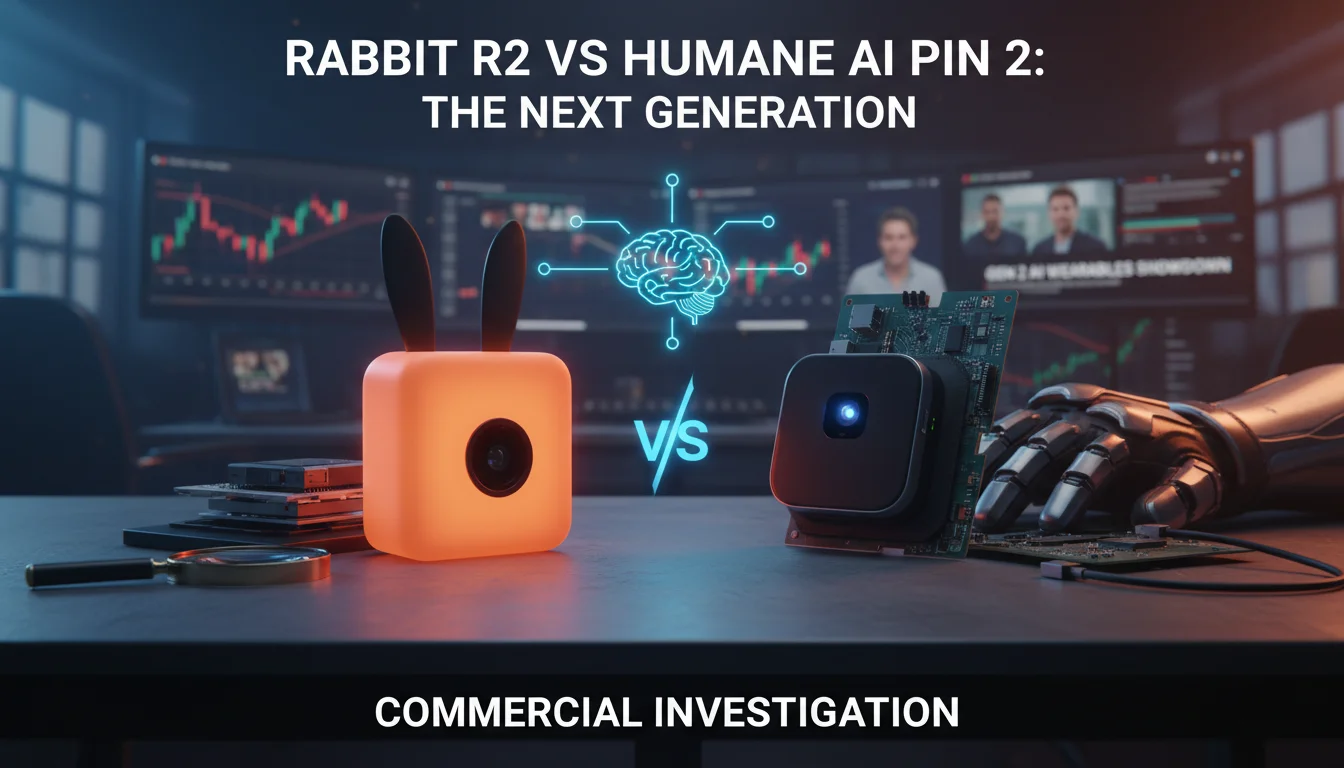 Rabbit R2 vs. Humane Pin 2: The Definitive 2026 Comparison